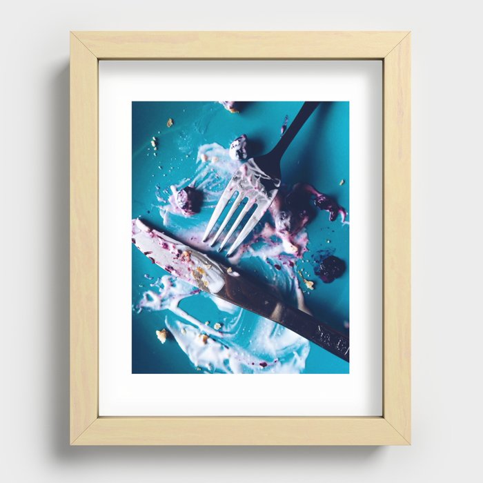 Clean Plate Club | Blueberry Galette Edition Recessed Framed Print