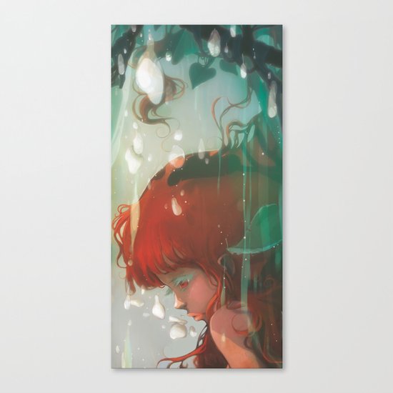 Le lac Canvas Print