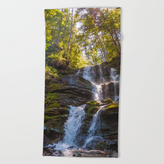 waterfall Beach Towel