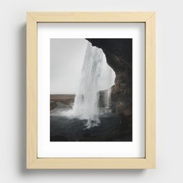 Seljalandsfoss Recessed Framed Print