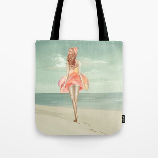 Walk Tote Bag