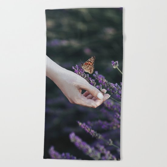 Butterfly effect Beach Towel