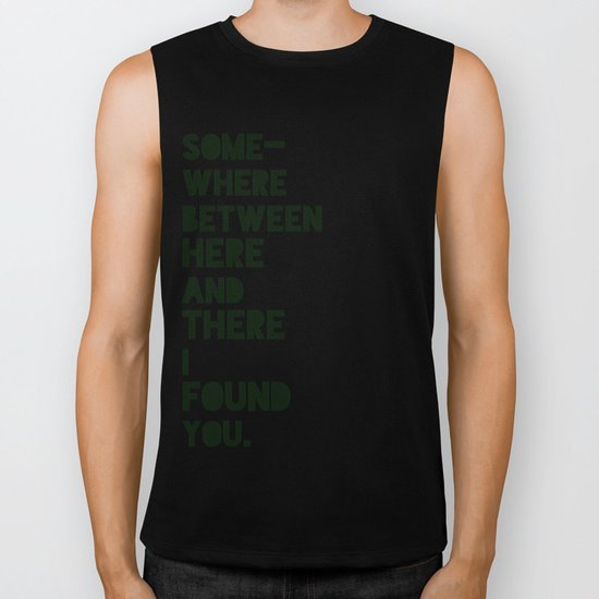 Here & There III Biker Tank