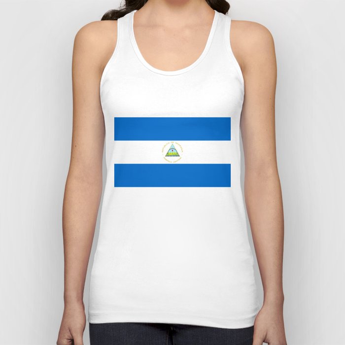 Flag of Nicaragua Tank Top