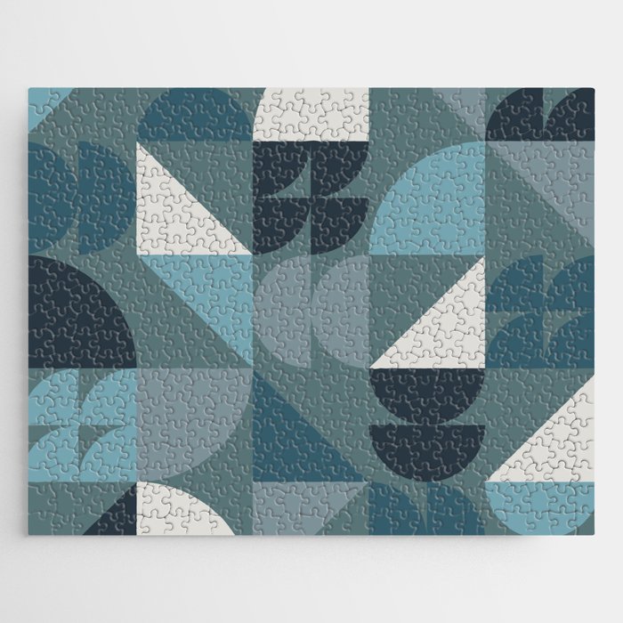 Geometrical modern classic shapes composition 20 Jigsaw Puzzle