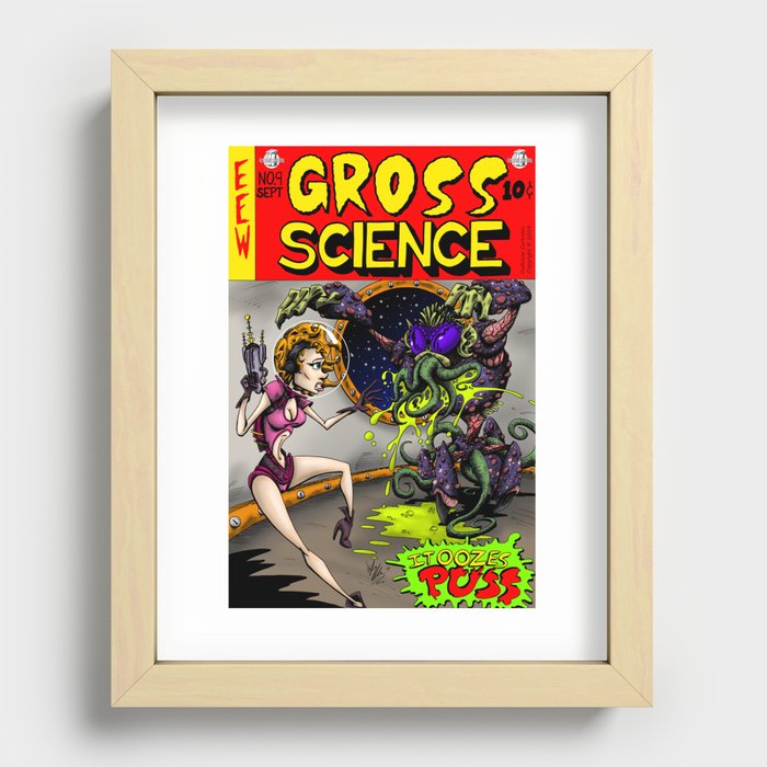 Gross Science Recessed Framed Print