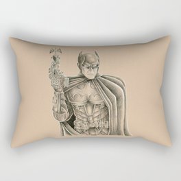 The Caped Crusader Rectangular Pillow