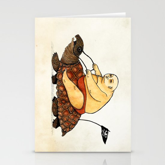 Lazy Tarzan Stationery Cards