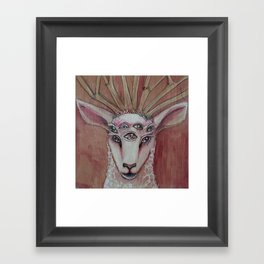 Lamb that was Slain Framed Art Print