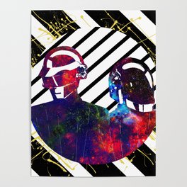 Daft Punk Art Poster
