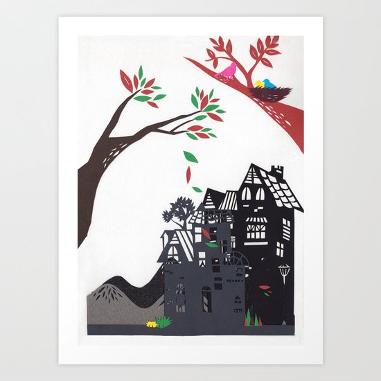 Birds Art Print