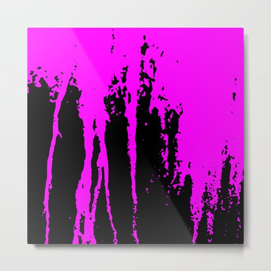 Scratched Paint Metal Print
