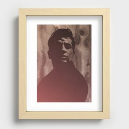Jack Kerouac Recessed Framed Print
