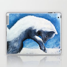 Animal - Antoine the Artic Fox - by LiliFlore Laptop & iPad Skin