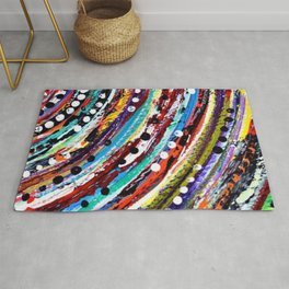 Color Vortex Rug