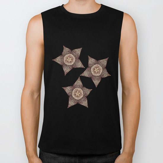 stapelia flower Biker Tank