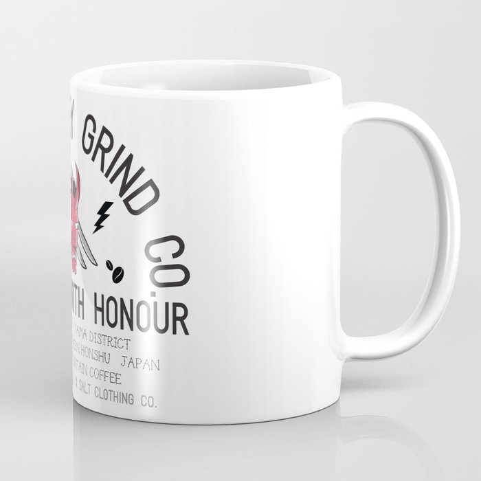 Brewtality Grind Co. X Salt Clothing Co. Samurai Design Coffee Mug by Salt  Clothing Company