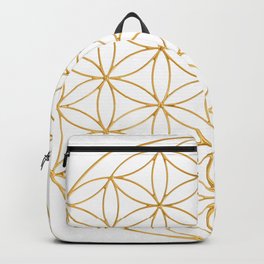 Flower Of Life, Mother Of The Tree Of Life And The Metatron's Cube Backpack