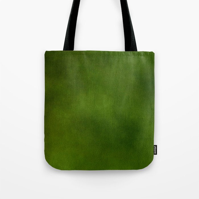 Green Color Velvet Tote Bag