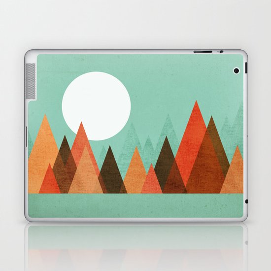 From the edge of the mountains Laptop & iPad Skin