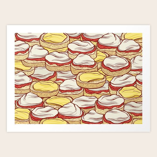 Scones Art Print