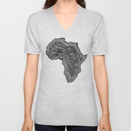 ROOTED (NIGERIA) V Neck T Shirt