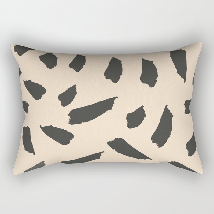Brush pattern Rectangular Pillow
