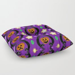 Halloween Cats Floor Pillow