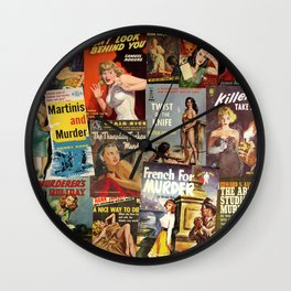 Pulp Fiction 4 Wall Clock