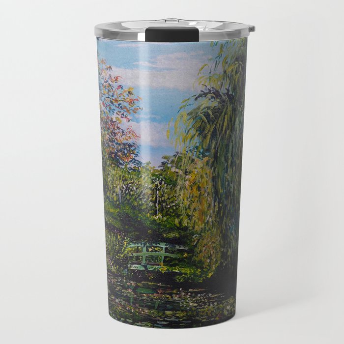 Monet's Garden Travel Mug
