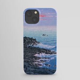 Morning at Cape Inubō by Hasui Kawase iPhone Case