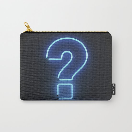 Question Mark (Neon) Carry-All Pouch