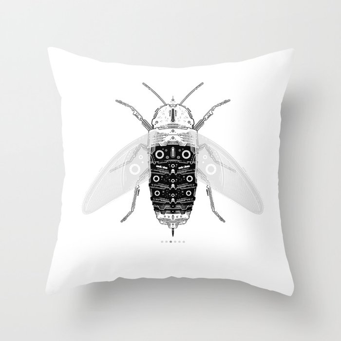 entomology 03. (iii) Throw Pillow