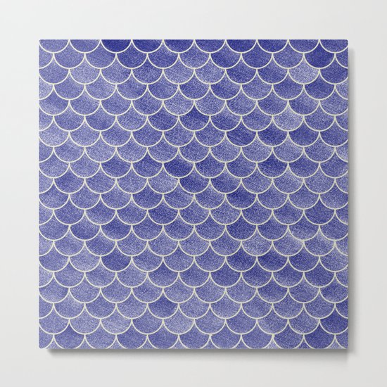 Lovely Pattern IV (Glitter Version) Metal Print