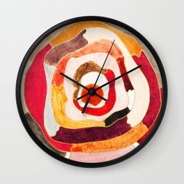 Slice of Wood Wall Clock