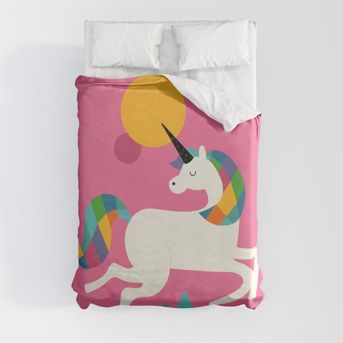 To be a unicorn Duvet Cover