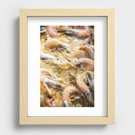 BBQ Shrimp in New Orleans Recessed Framed Print