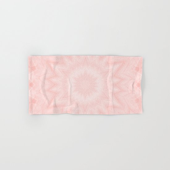 Pink starburst Hand & Bath Towel