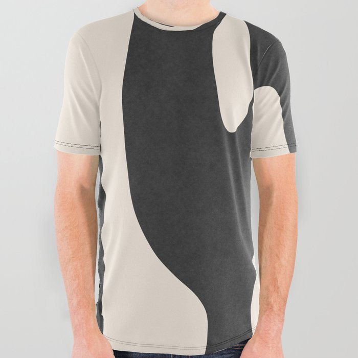 Abstract Art Minimal Vases All Over Graphic Tee