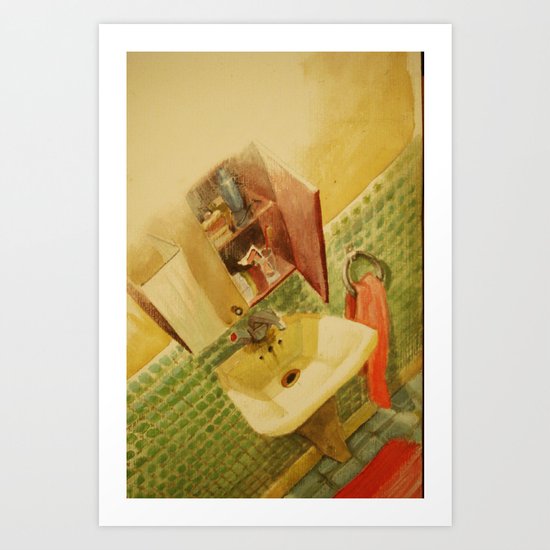 TOILET Art Print