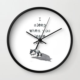 I Sleep When Wall Clock