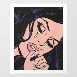 Woman Crying Art Prints For Any Decor Style Society6