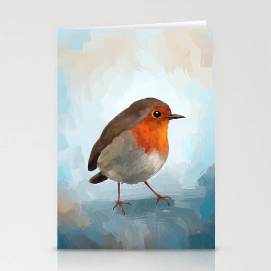 Robin Stationery Cards