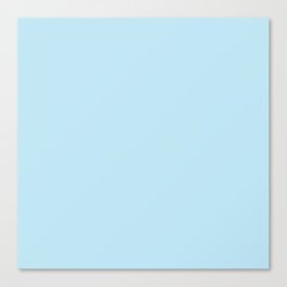 Baby blue background Canvas Print