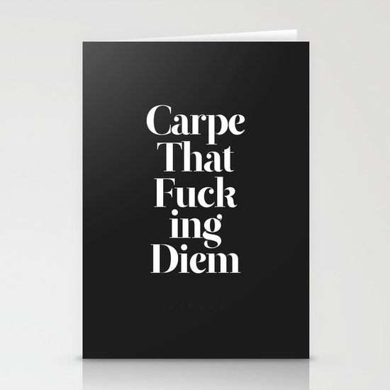 Carpe Stationery Cards