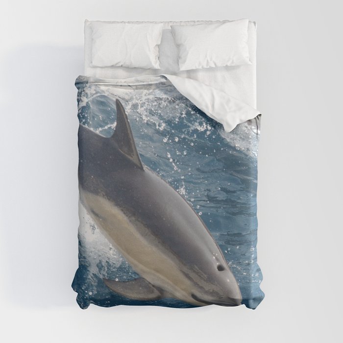 Common Dolphin Duvet Cover