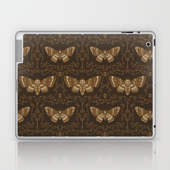 Death's Head Moth Taxidermy Laptop & iPad Skin