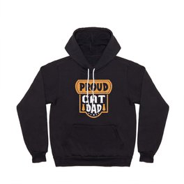 Proud Cat Dad Father's Day Hoody