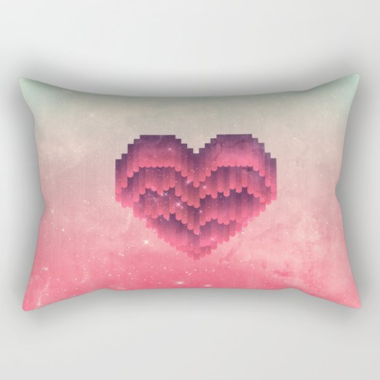 Interstellar Heart IV Rectangular Pillow