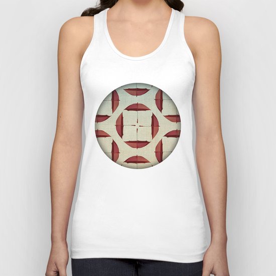 circle the umbrellas Unisex Tank Top